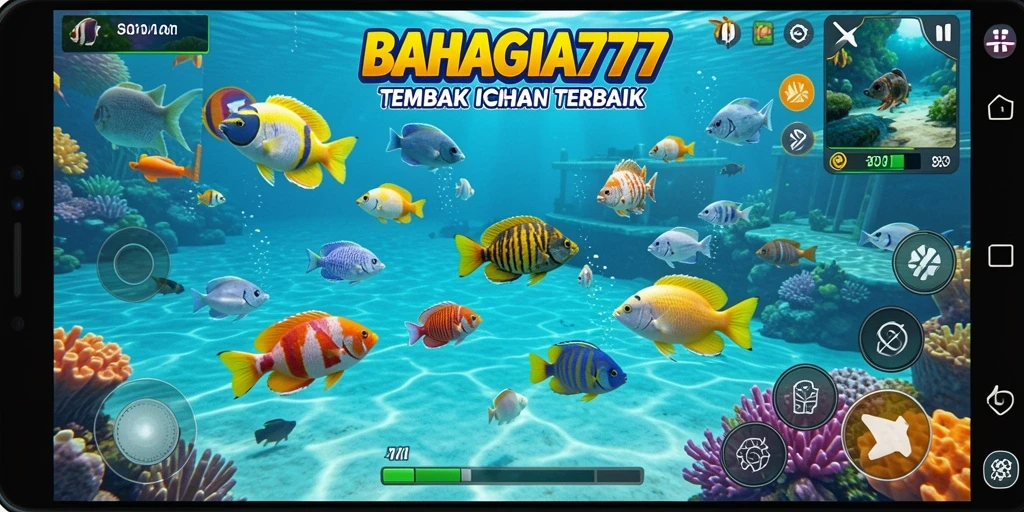 Tampilan gameplay BAHAGIA777 yang seru dan penuh warna.