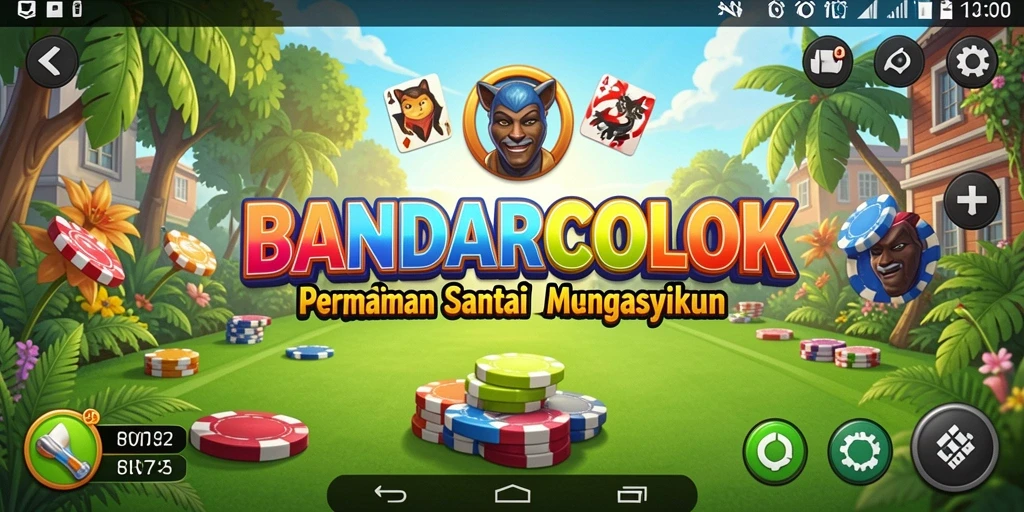 Screenshot gameplay BANDARCOLOK yang mengasyikkan dan penuh warna.