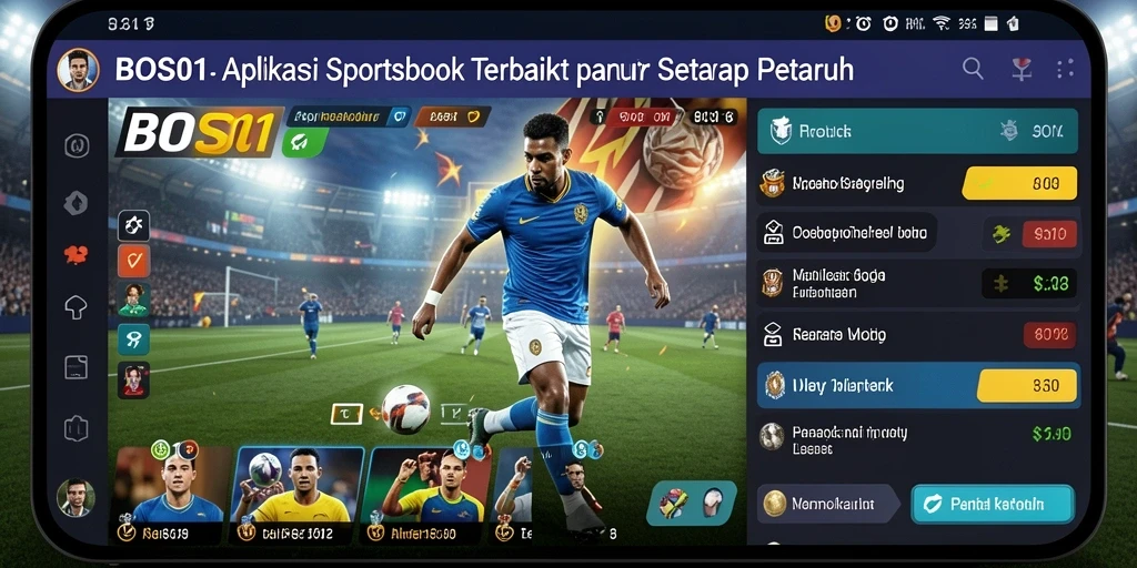 Screenshot BOS01 menampilkan antarmuka taruhan yang intuitif dan menarik.