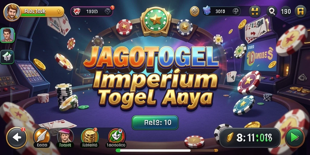 Tangkapan layar gameplay <strong>JAGOTOGEL</strong> menampilkan pembangunan imperium togel yang menarik.