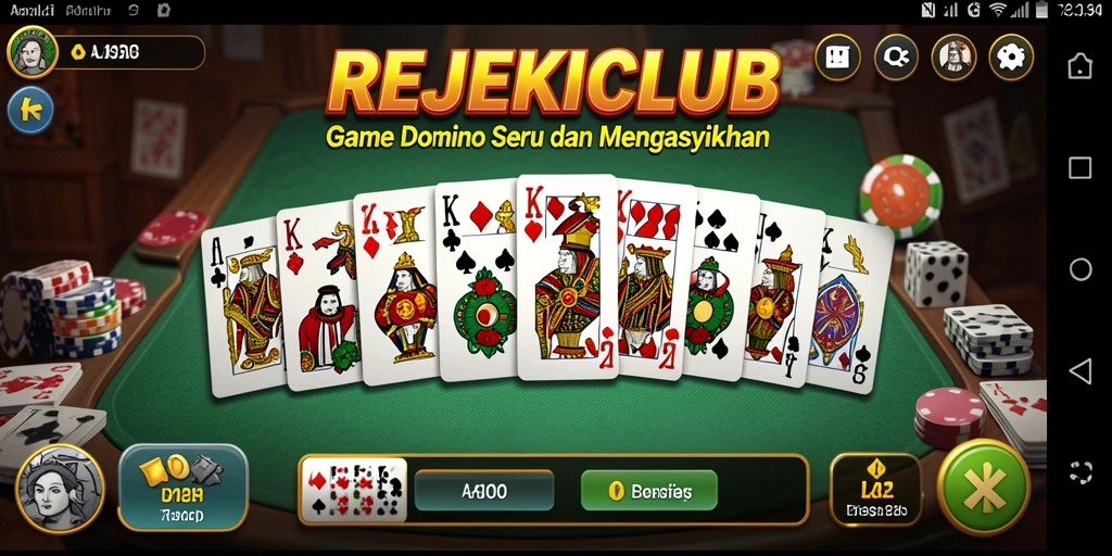 Gameplay seru dan penuh tantangan di REJEKICLUB.