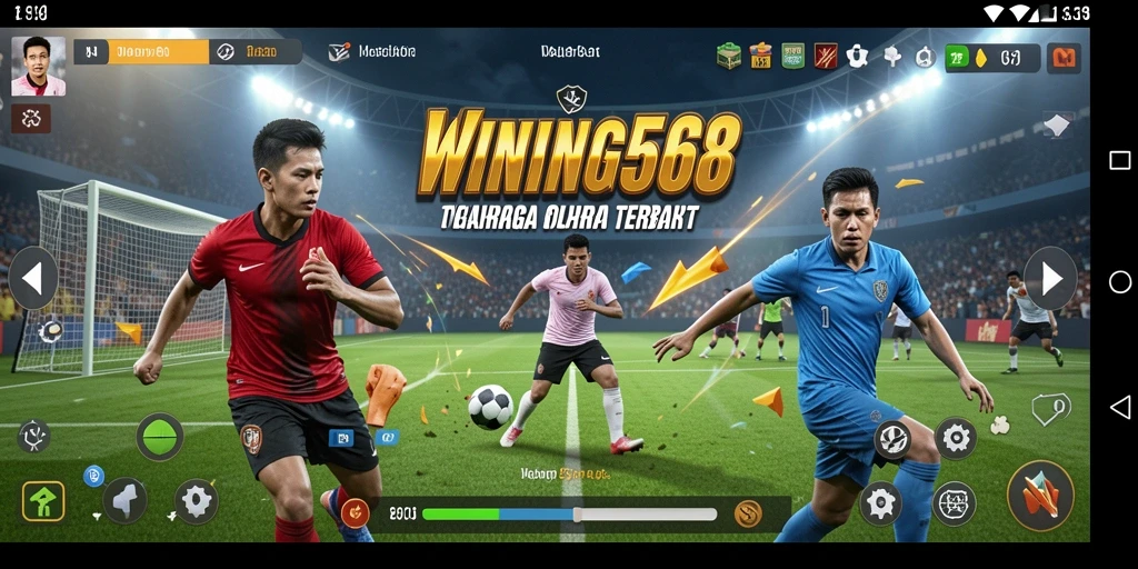 Tampilan menarik dari gameplay WINNING568 dengan aksi olahraga seru.