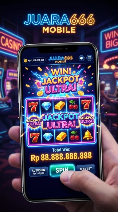 Screenshot antarmuka pengguna juara666 yang bersih dan sederhana.