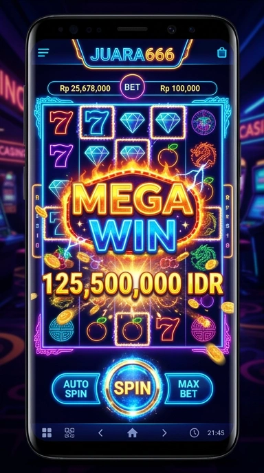 juara666 menunjukkan proses unduh yang cepat dan efisien.